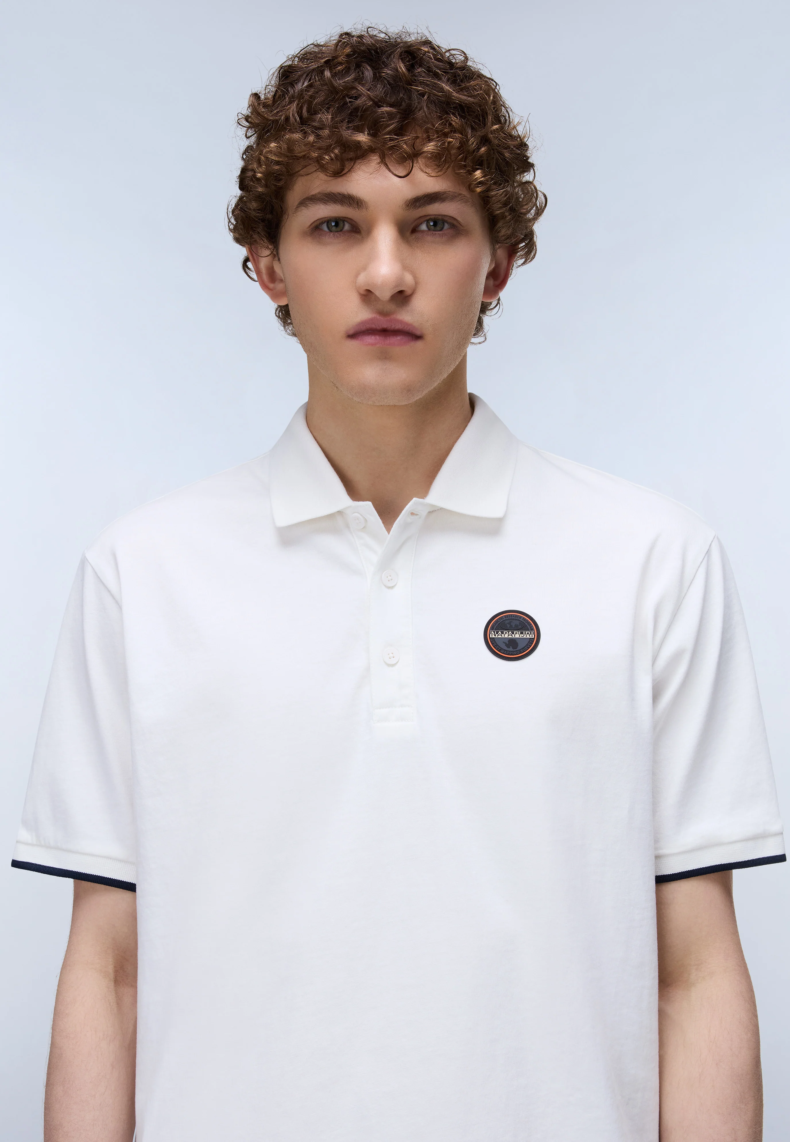 Badge Short Sleeve Polo - Image 2