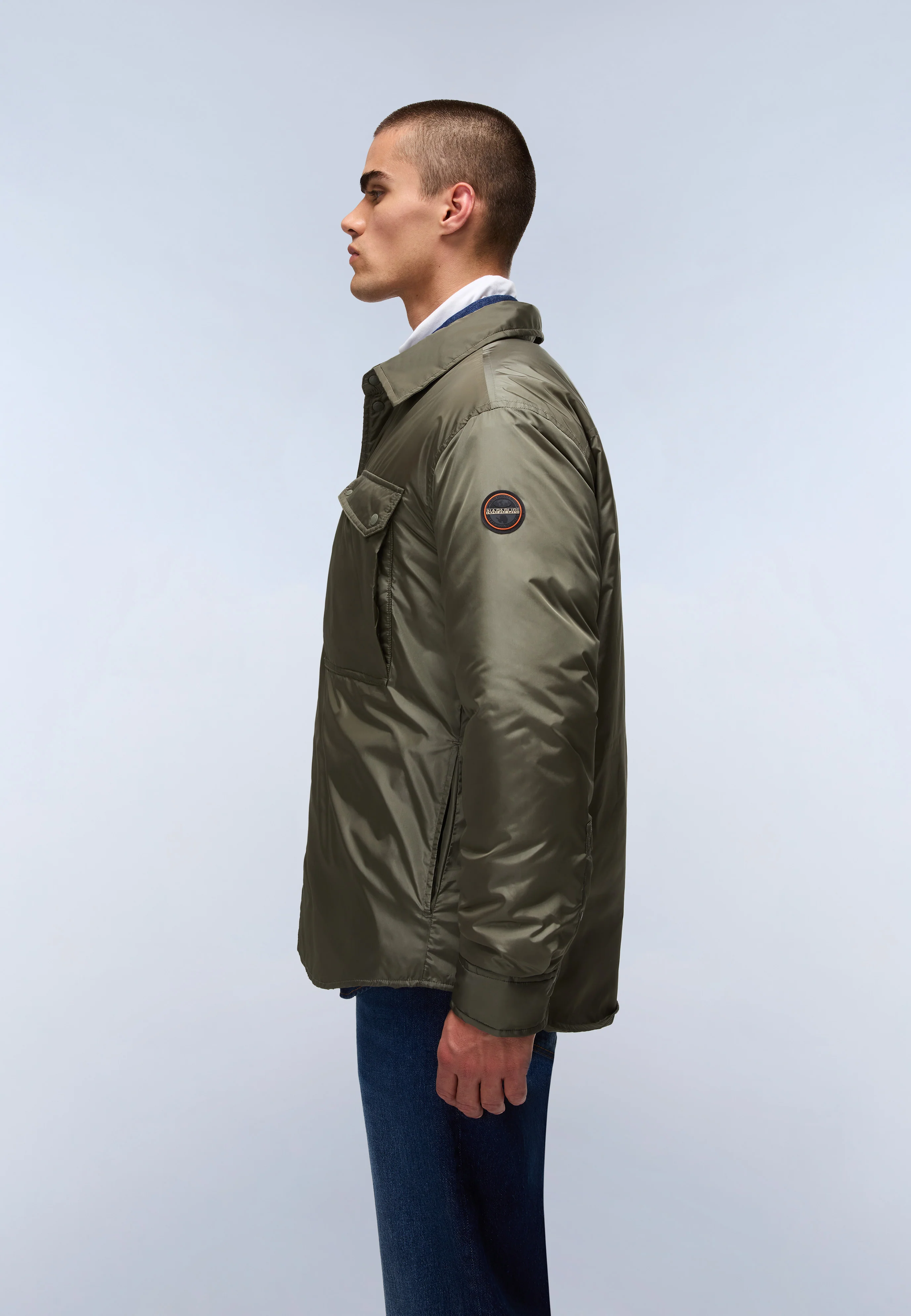 Casies Long Sleeve Overshirt - Image 5