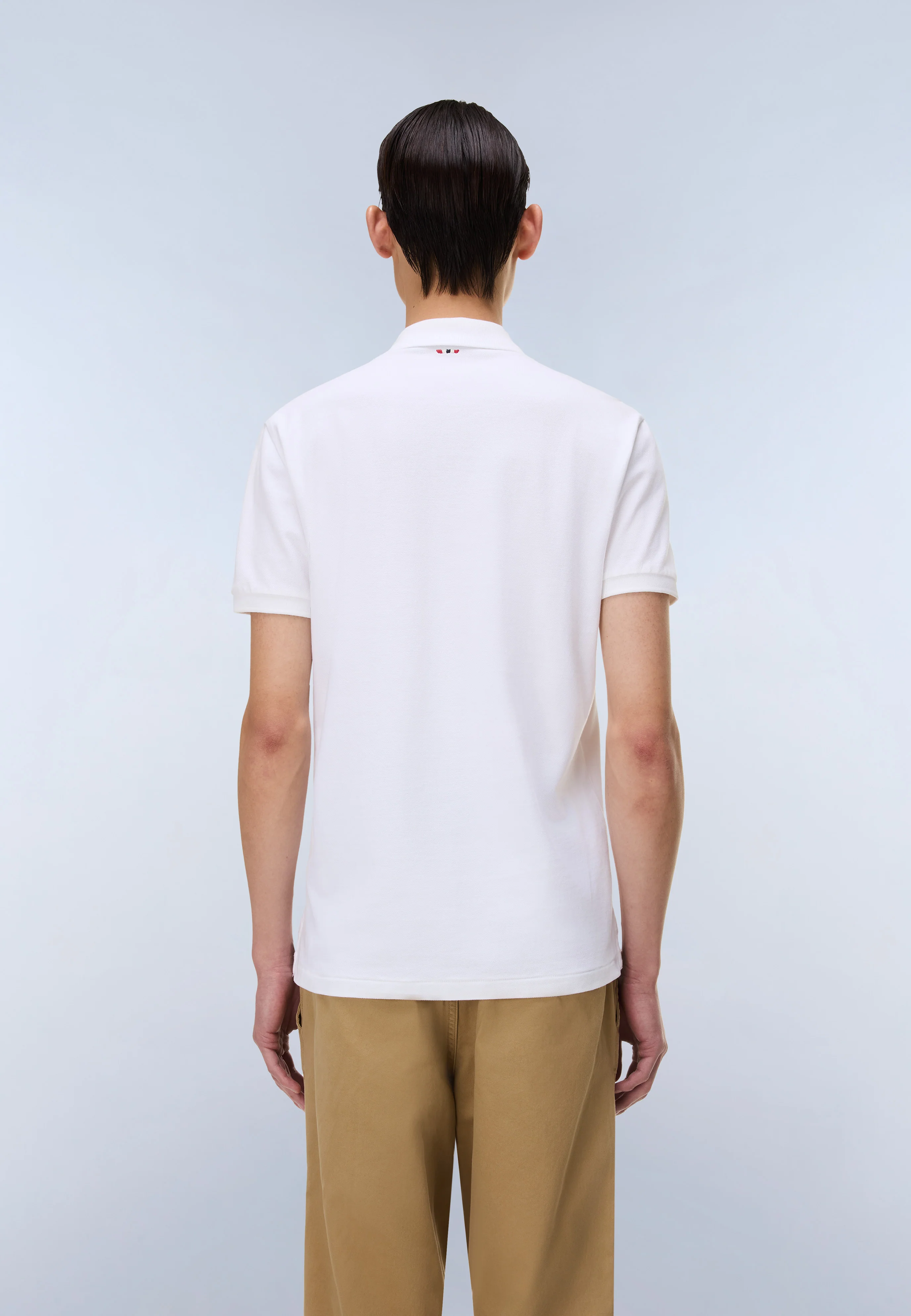 Elbas Short Sleeve Pique Polo Shirt - Image 3