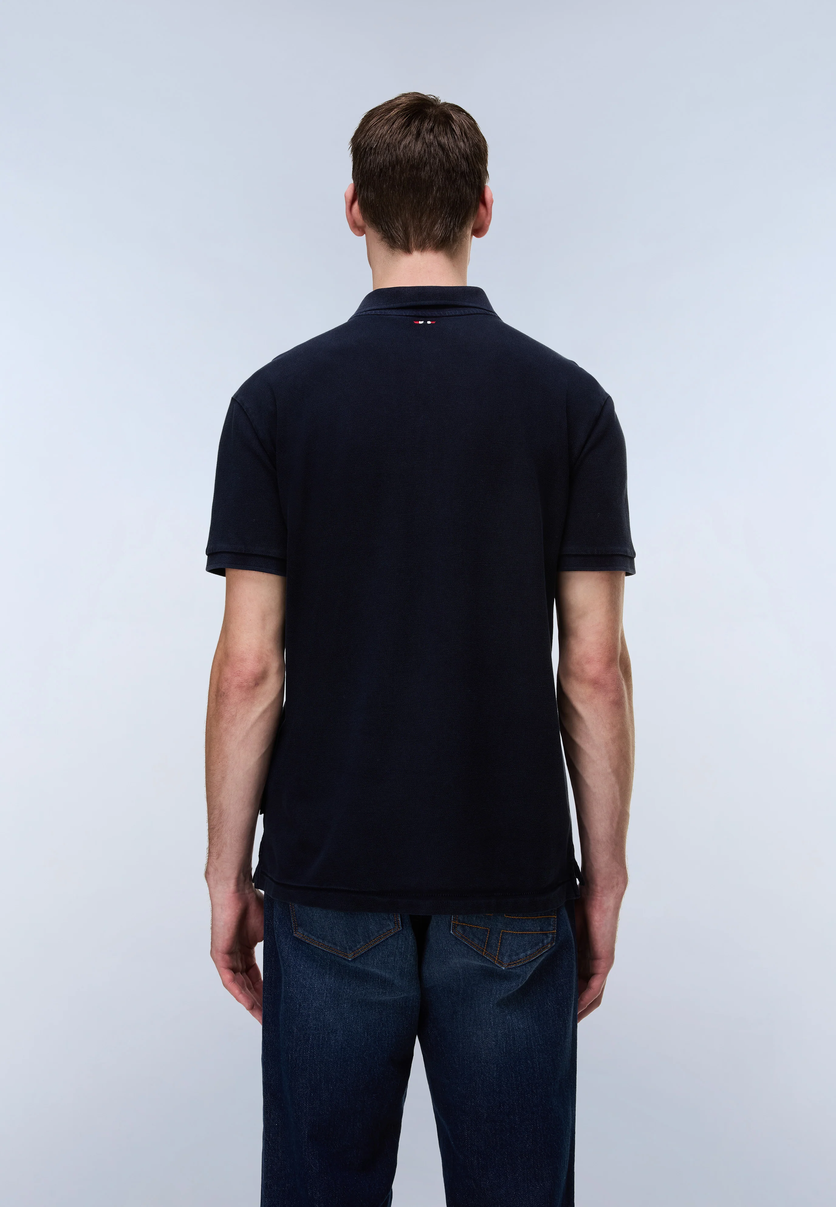 Elbas Short Sleeve Pique Polo Shirt - Image 3