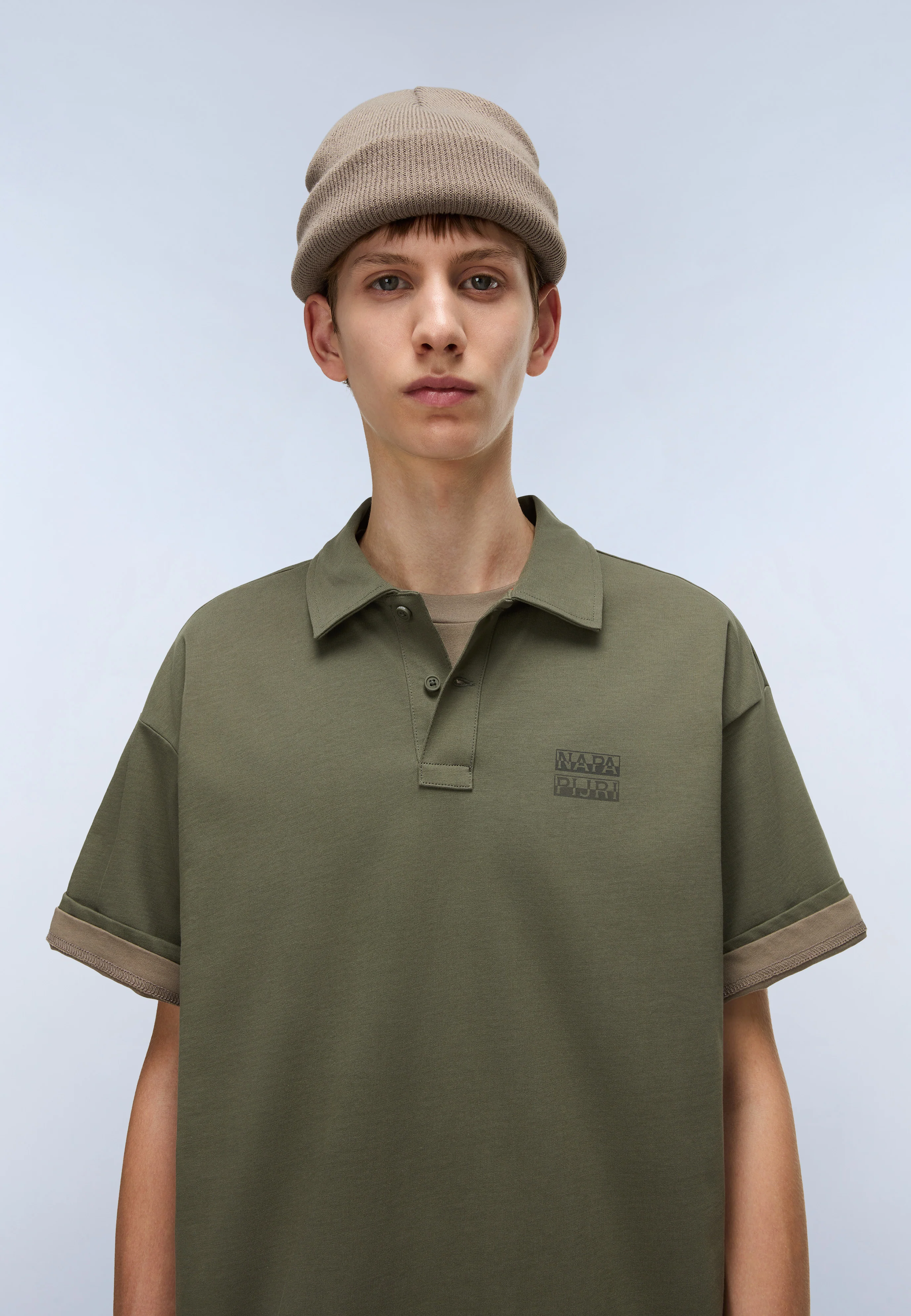Elevated Logo Jersey Short Sleeve Polo Shirt - Image 2