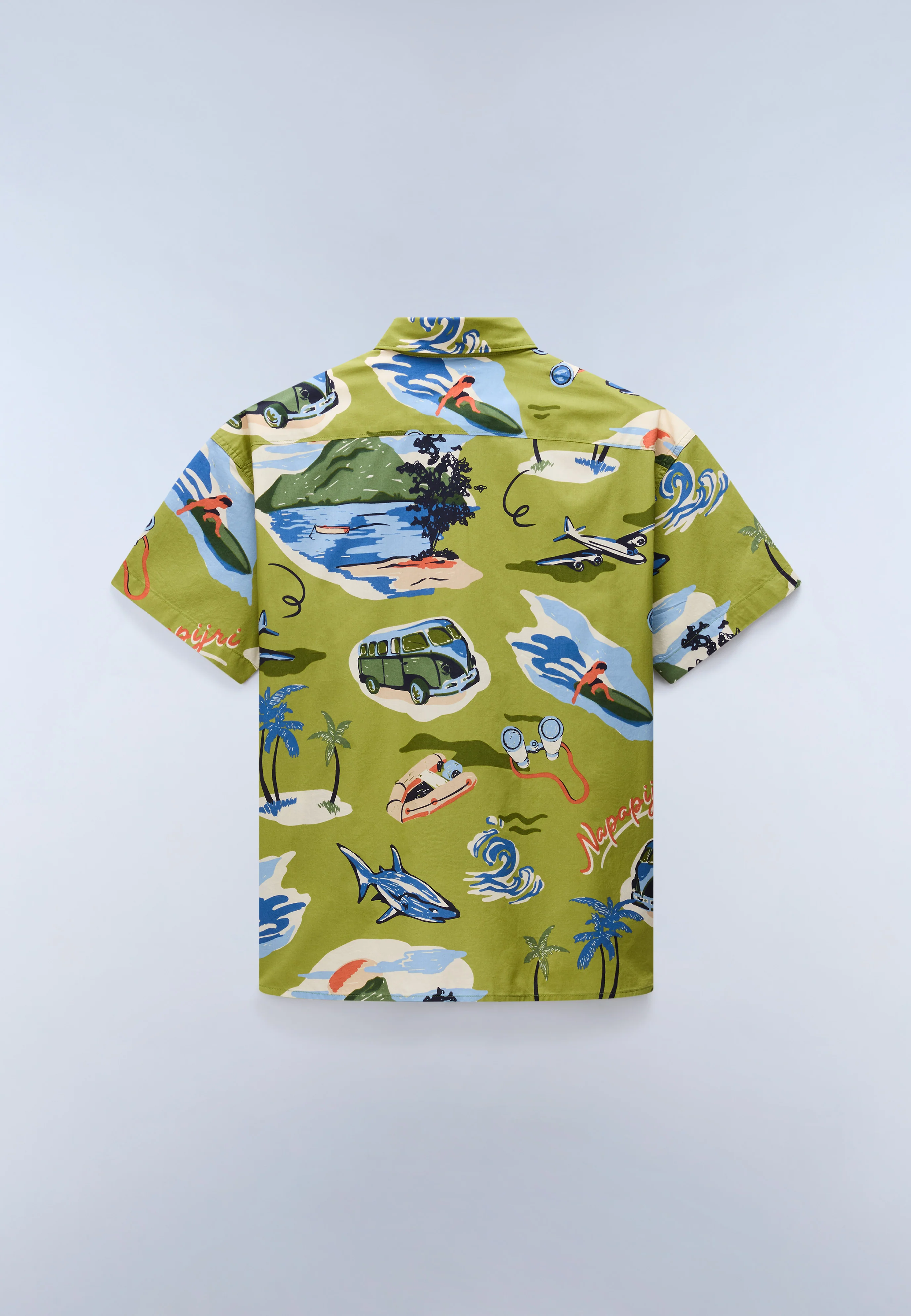 Elior Print Short Sleeve Shirt - Image 6
