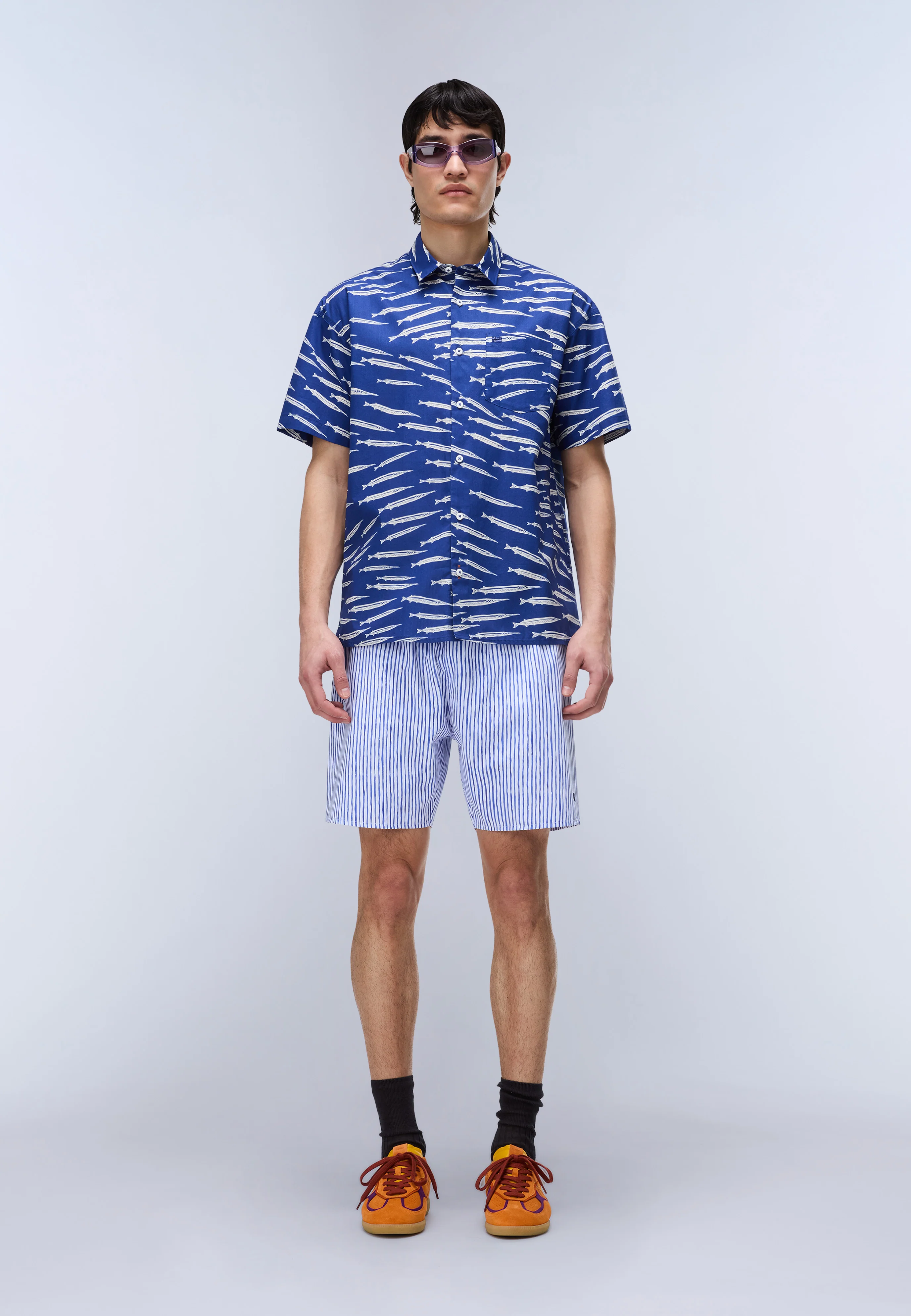 Elior Print Short Sleeve Shirt - Image 3