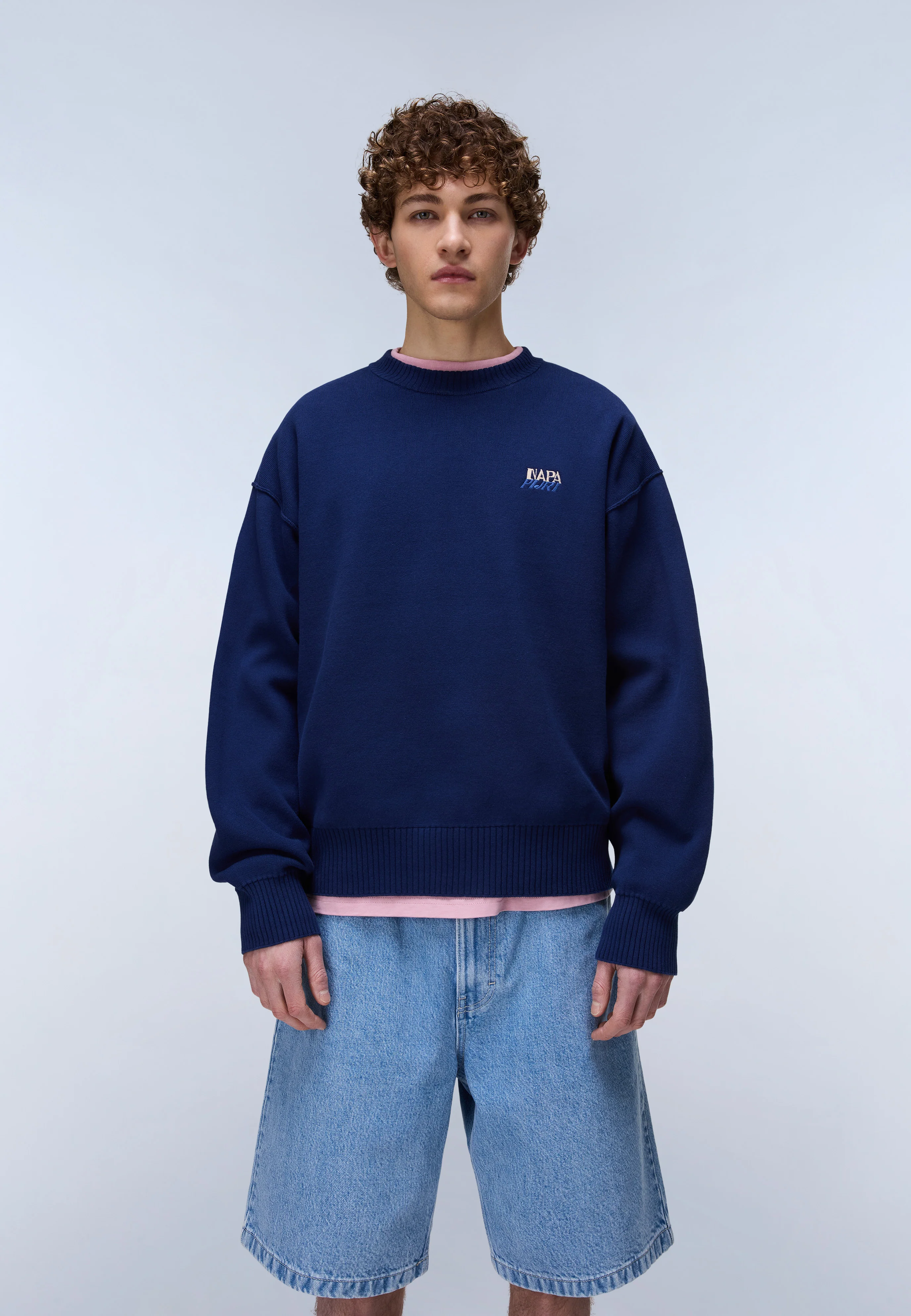 Optical Crew Neck Jumper - Image 4