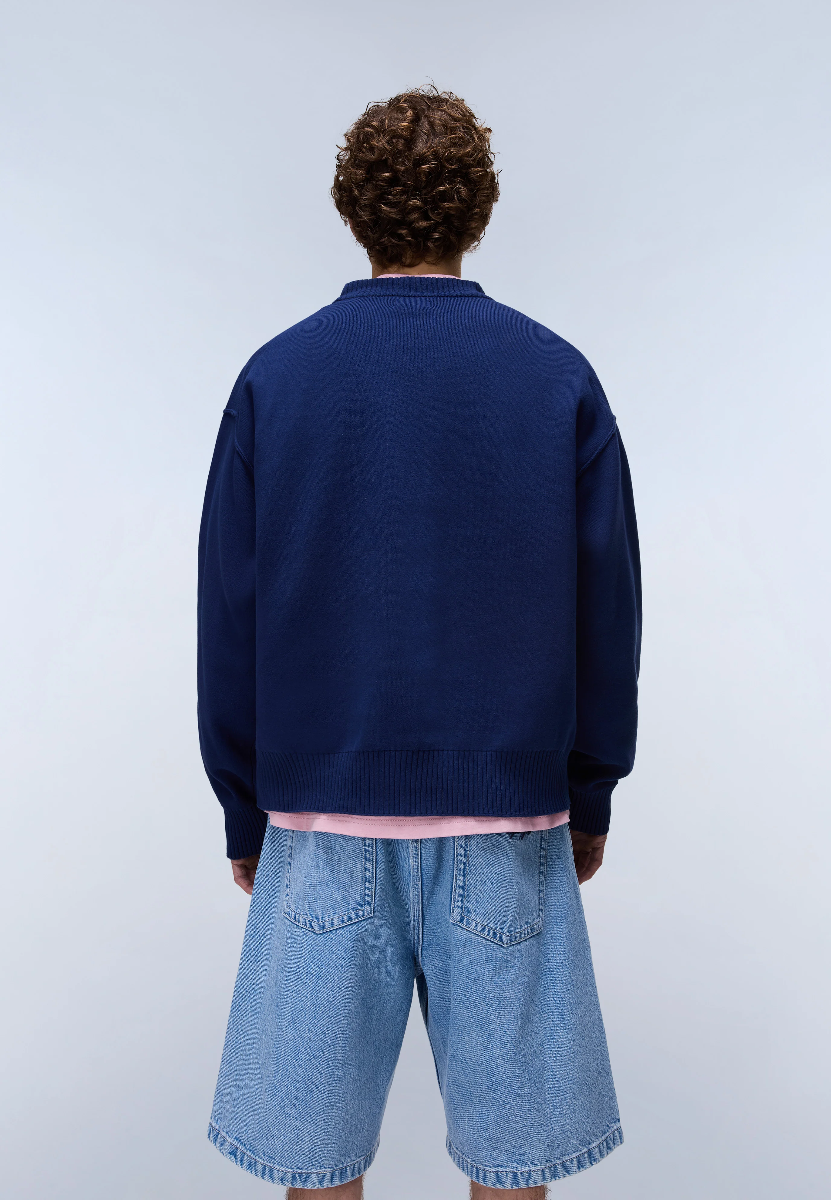 Optical Crew Neck Jumper - Image 5