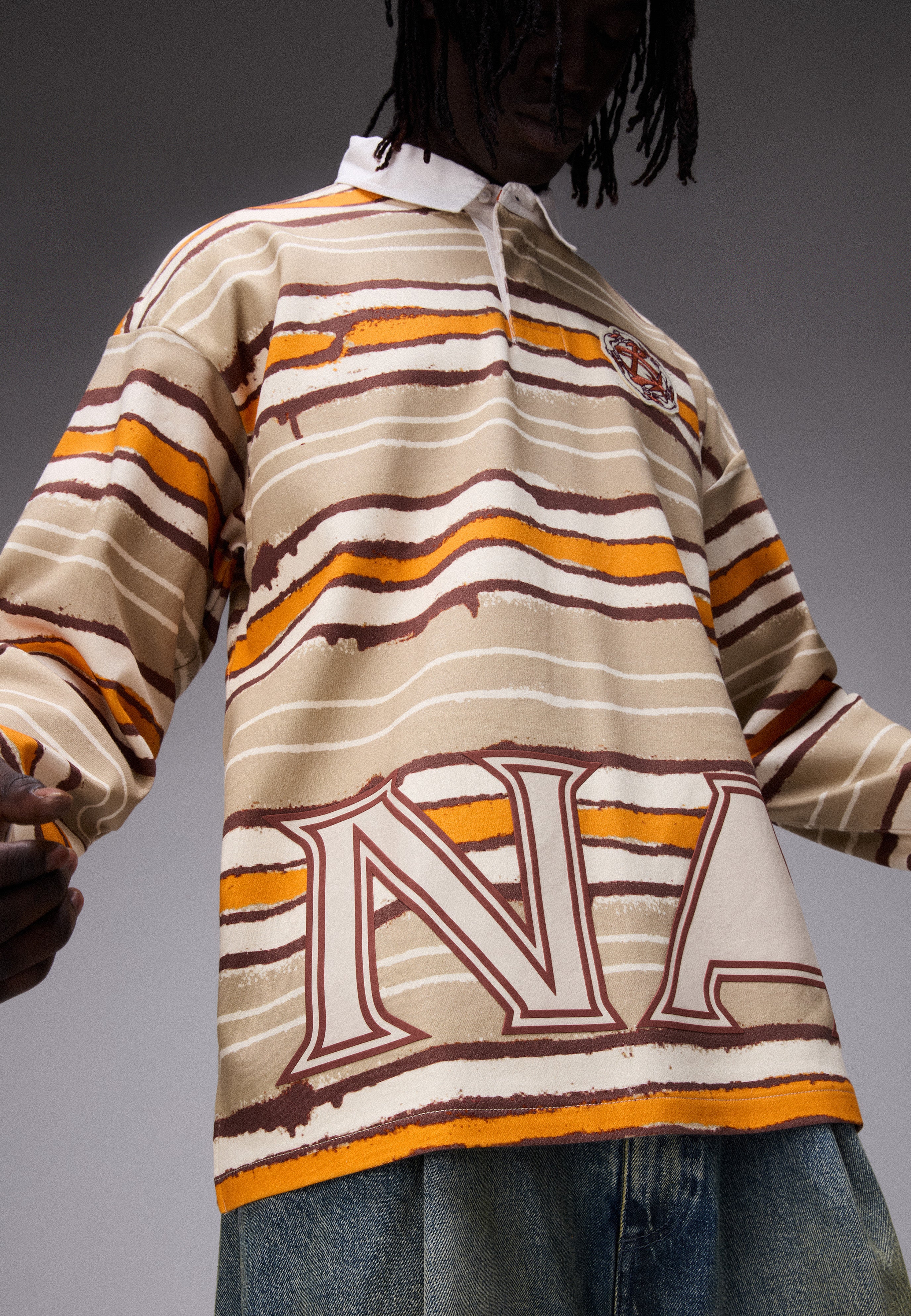 PDF Long Sleeve Polo - Image 6