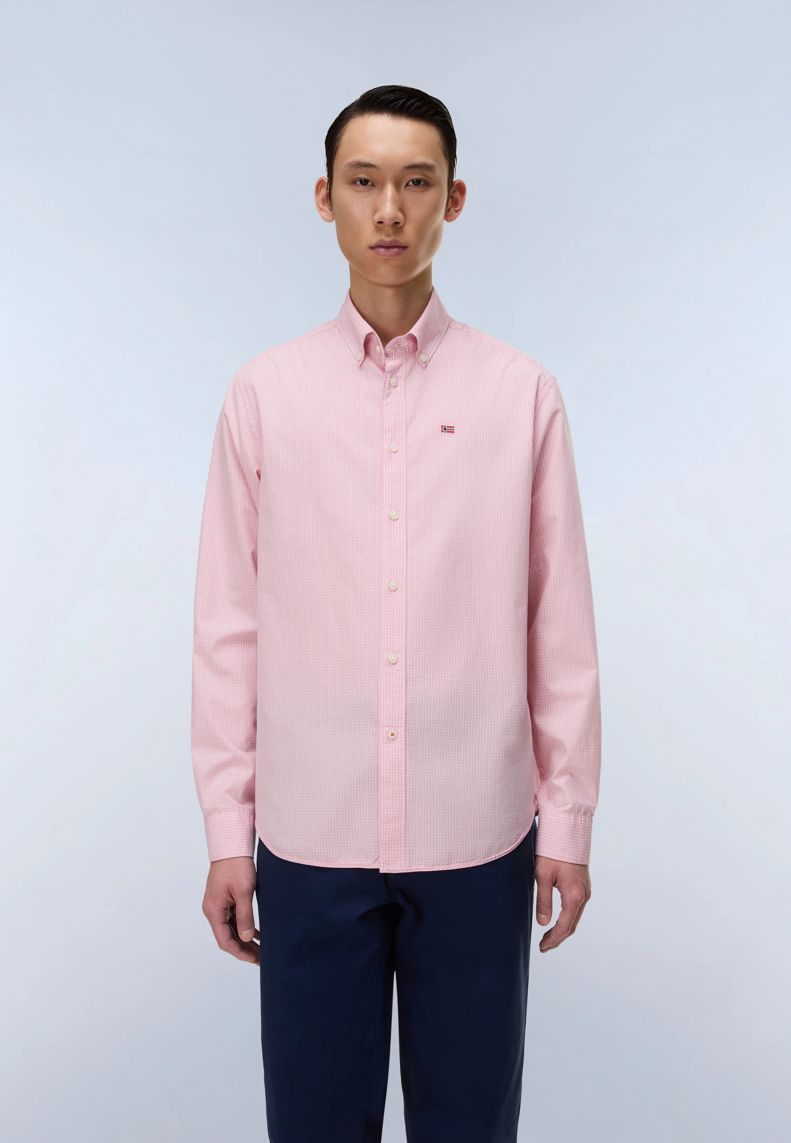 Terra Long Sleeve Poplin Cotton Shirt - Image 3